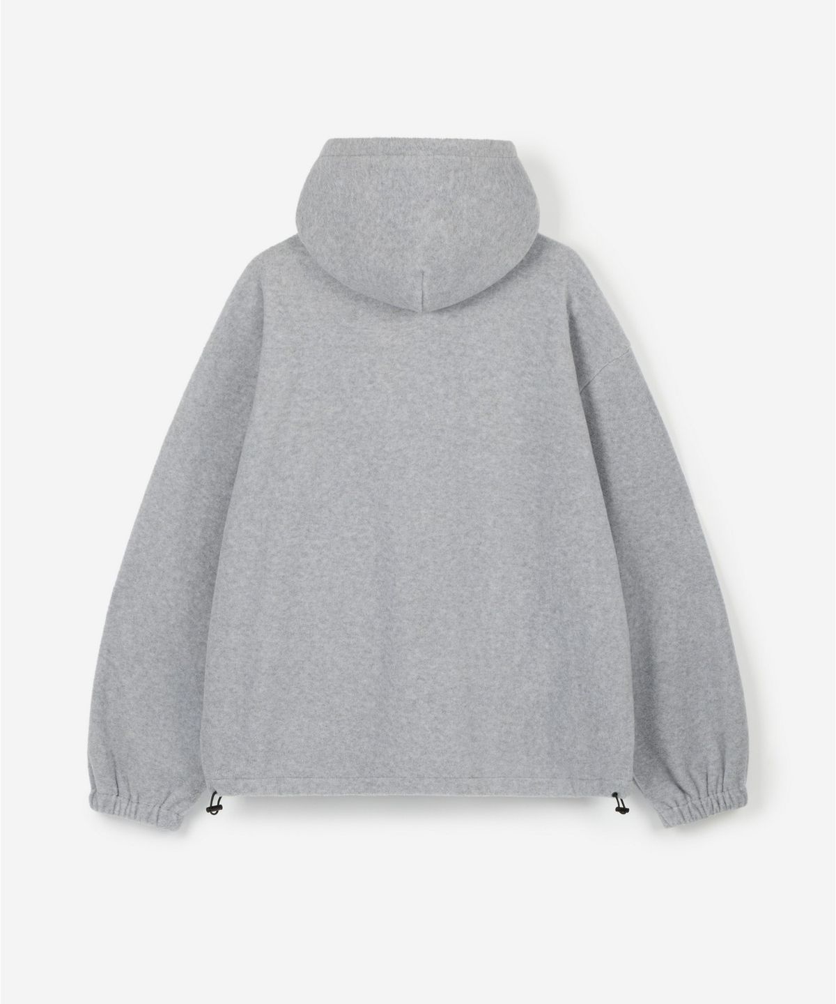 티엔지티(TNGT) Oversized Fleece Hoodie Jumper (Light Grey) TNJU6F111G2
