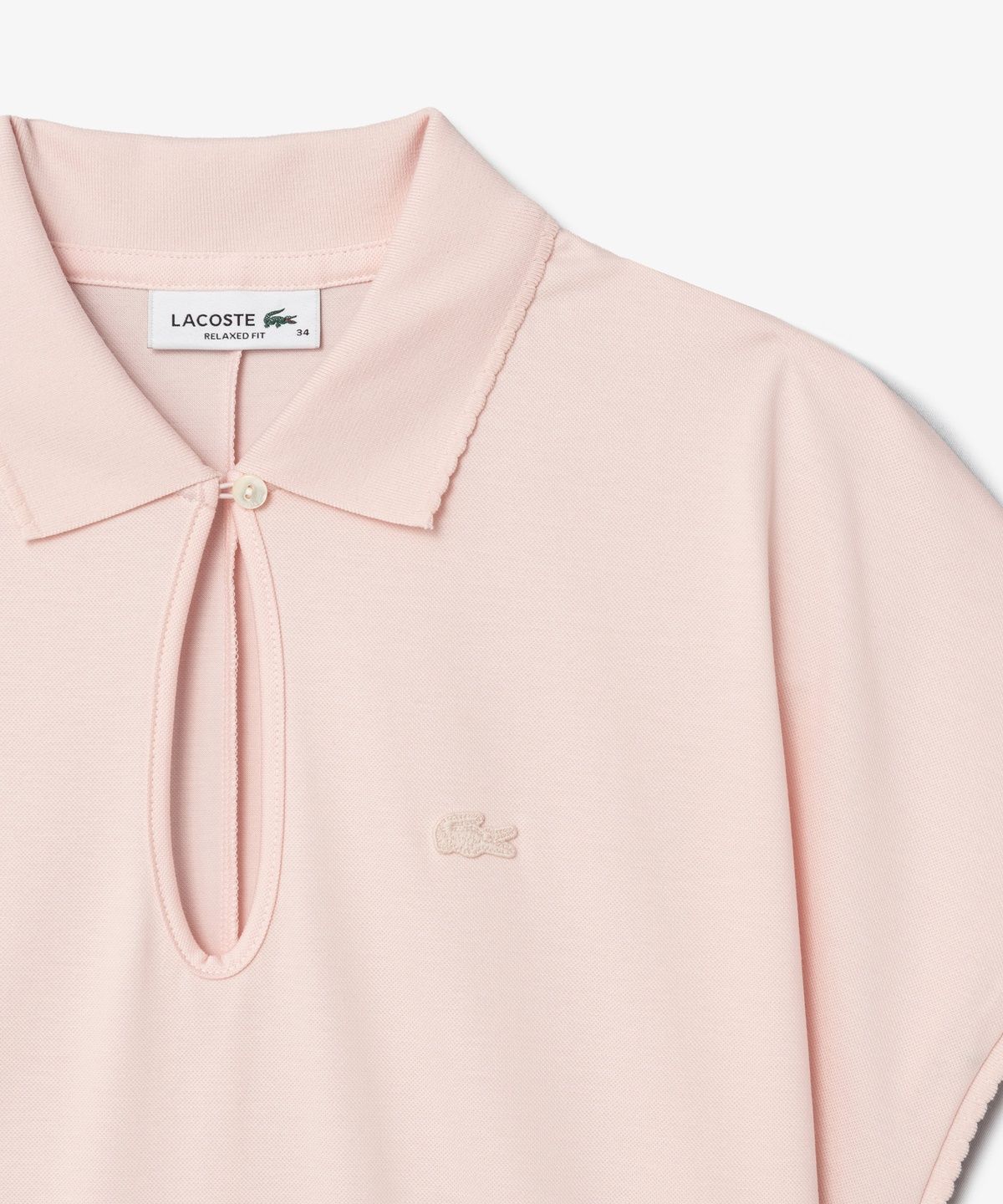 라코스테(LACOSTE) 여성 스캘럽 키홀 폴로셔츠 AG166-56N N6I
