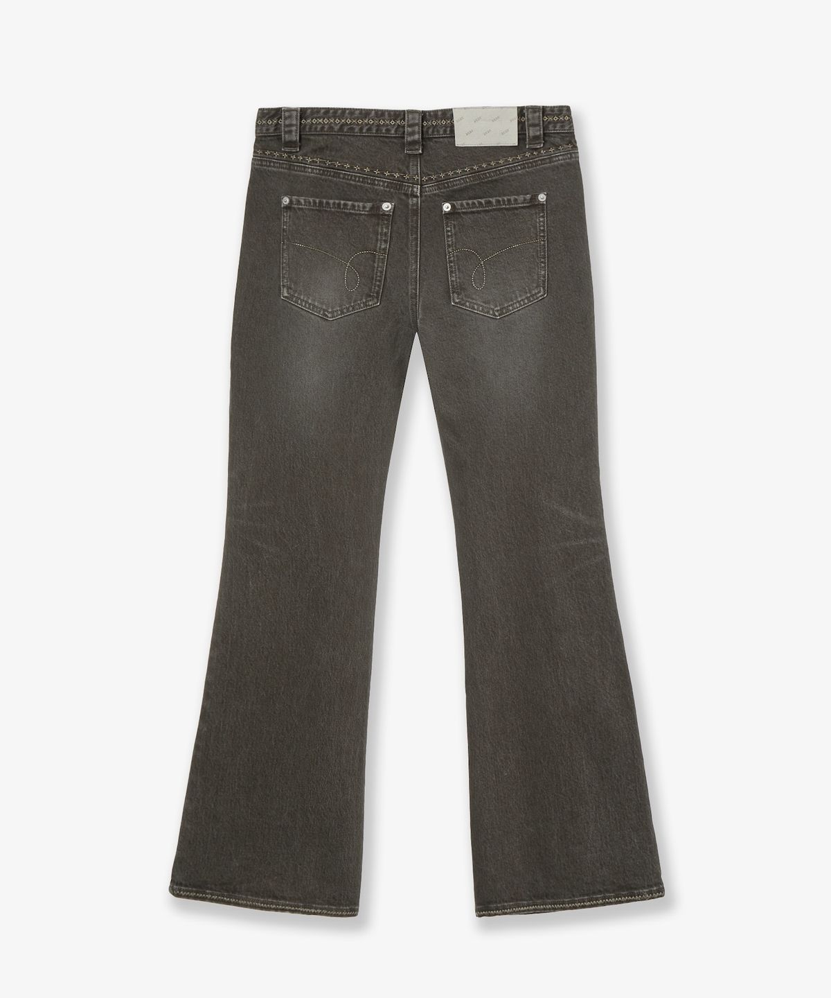 에이이에이이(AEAE) VINTAGE BOOTCUT DENIM PANTS [KHAKI]