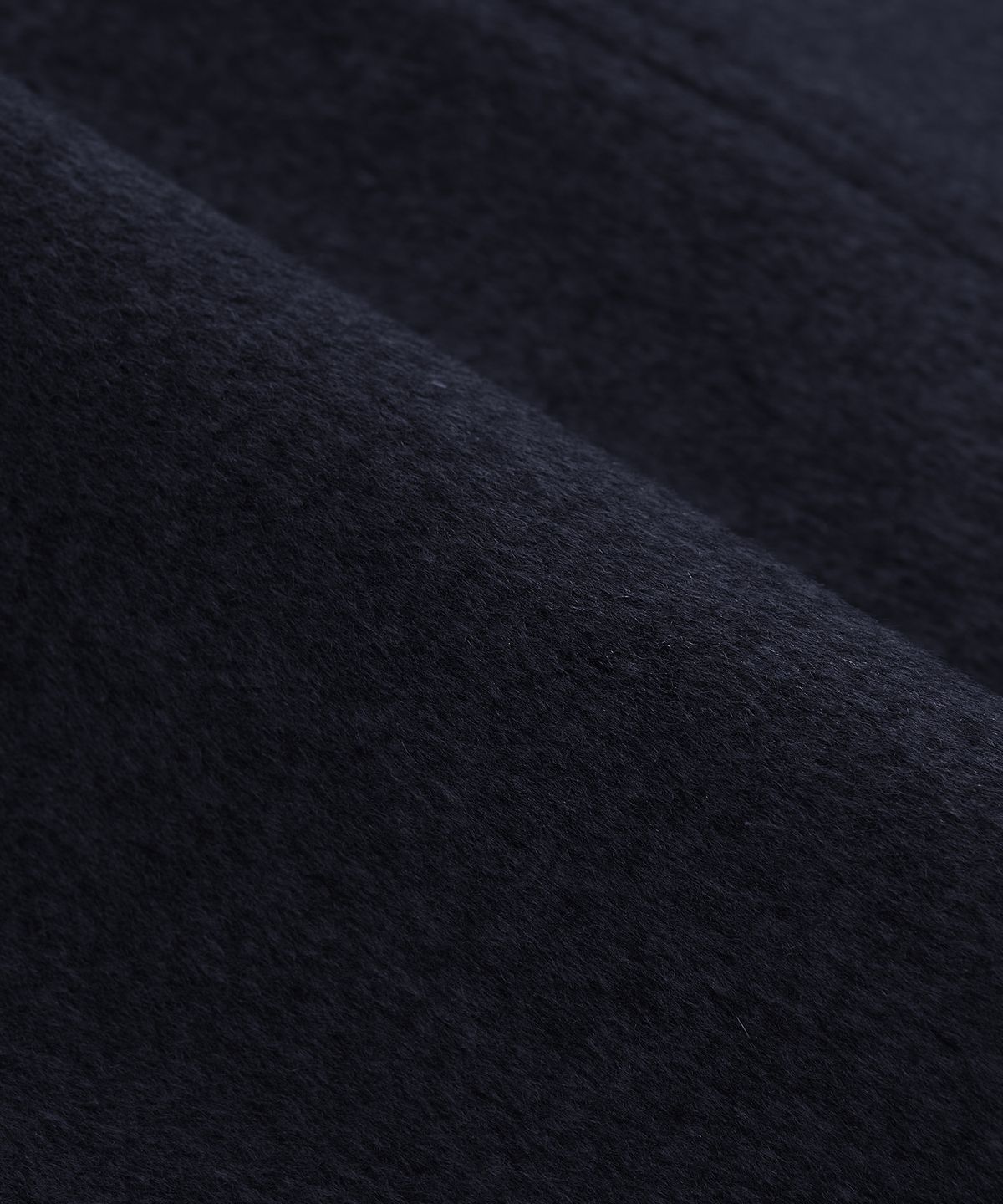 엑스컨테이너(EXCONTAINER) 더블 브레스티드 하프 코트 (NAVY)