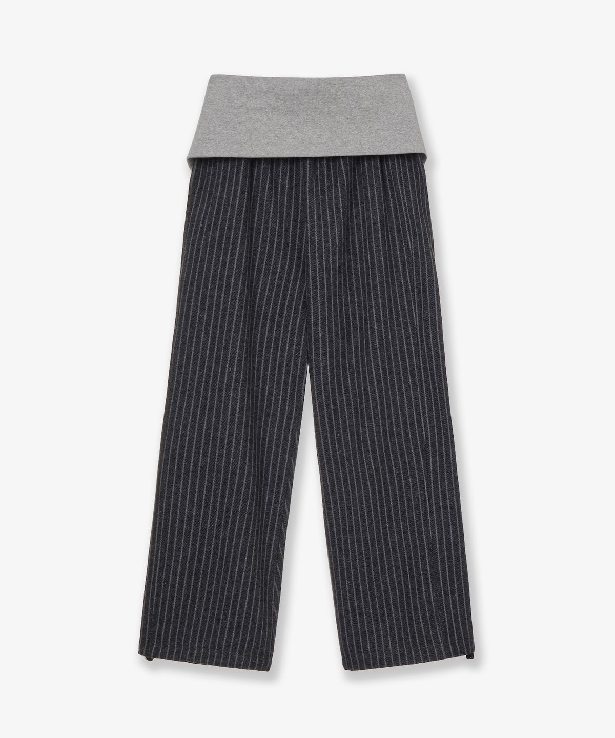 에이이에이이(AEAE) FOLDED EASY PANTS [CHARCOAL]