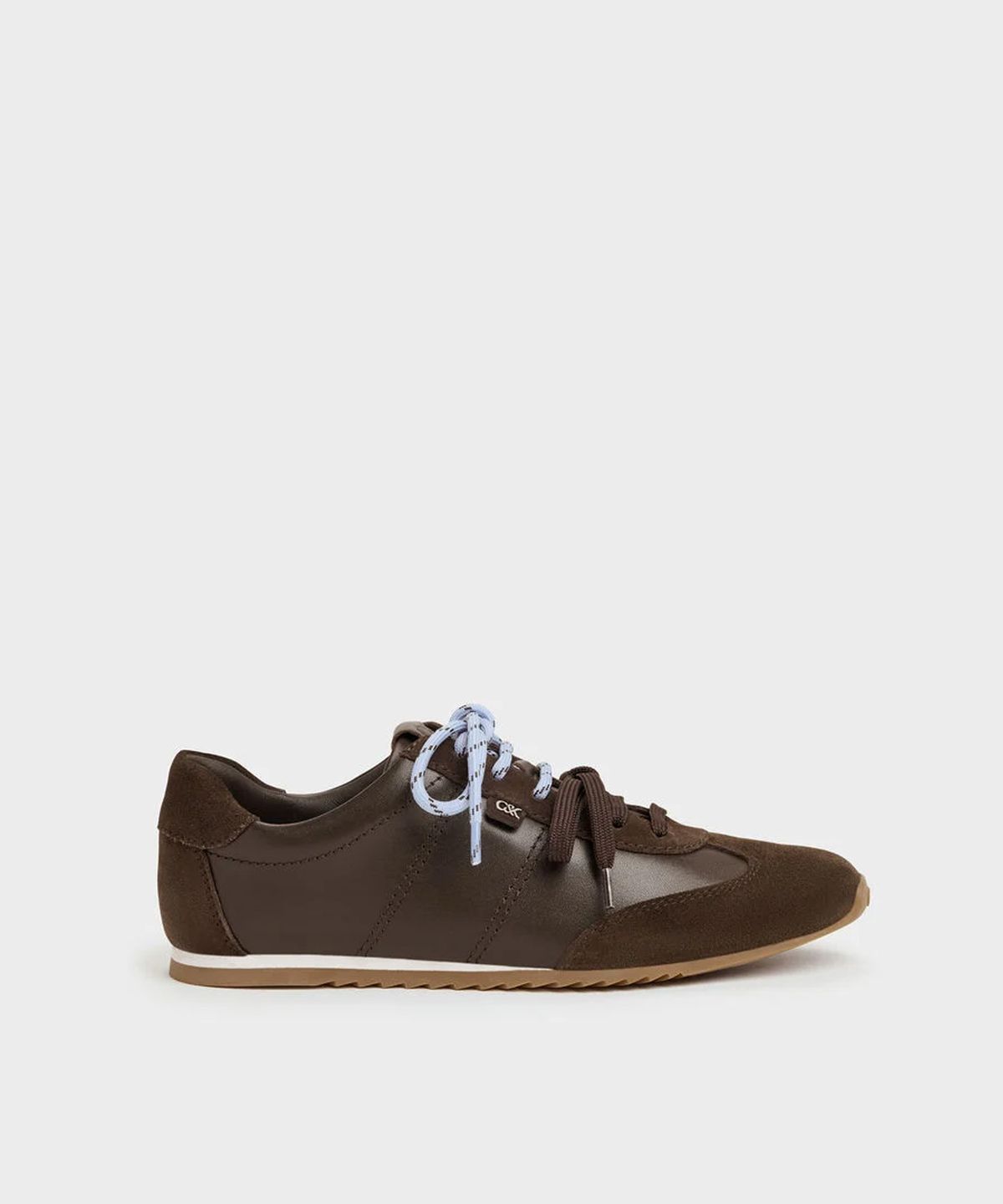 찰스앤키스(CHARLES & KEITH) 제이스 레더 & 스웨이드 스니커즈 3colors SL1-71650003-1