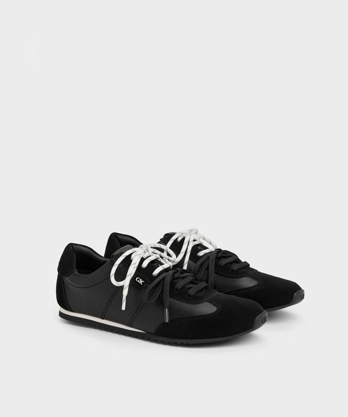 찰스앤키스(CHARLES & KEITH) 제이스 레더 & 스웨이드 스니커즈 3colors SL1-71650003-1
