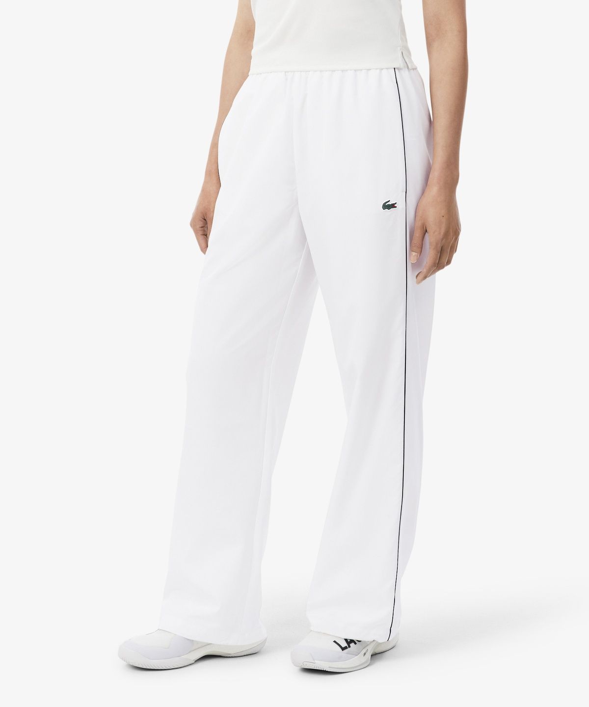 라코스테(LACOSTE) 여성 트레이닝 와이드 트랙팬츠 XF6619-56N AU8