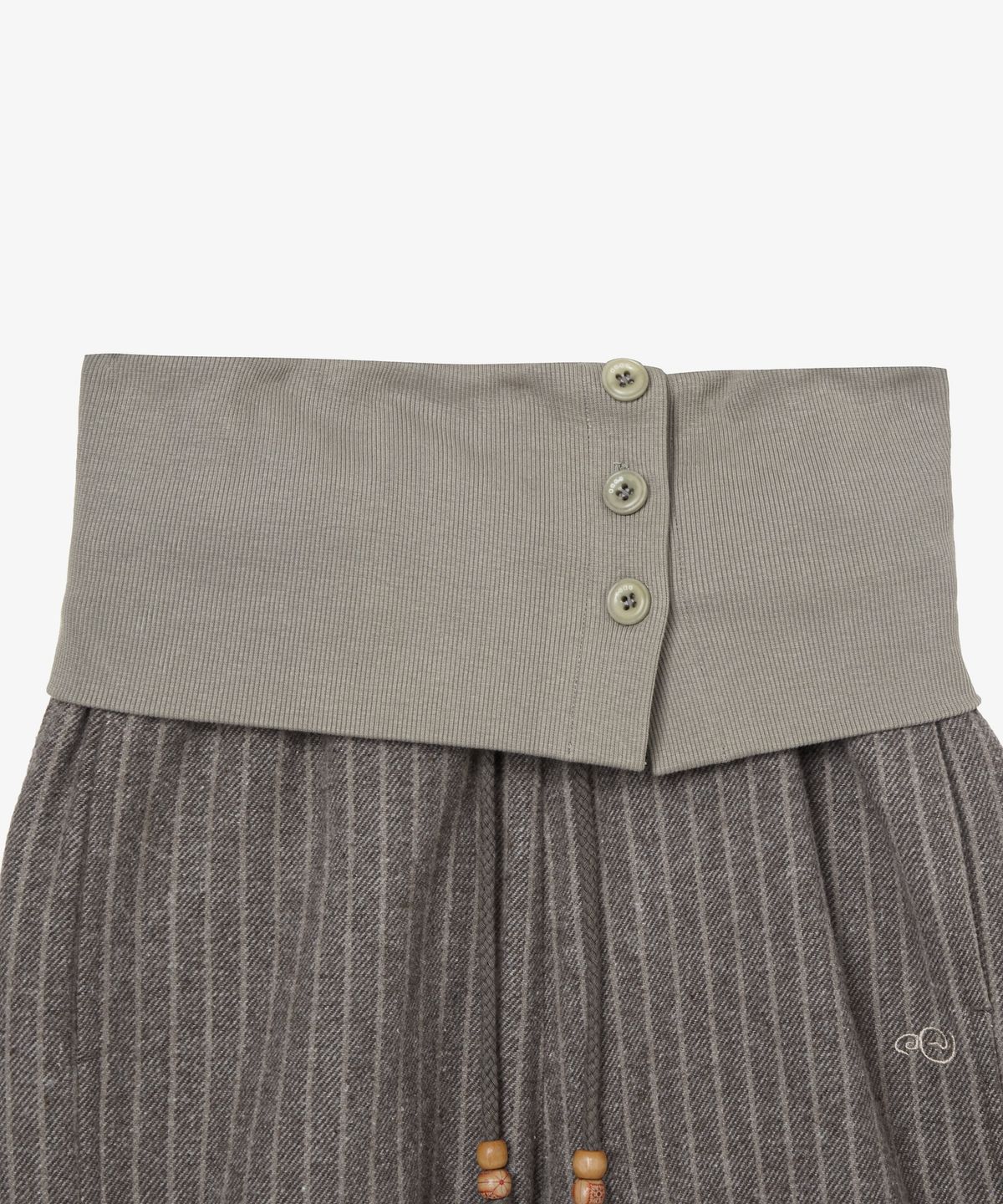 에이이에이이(AEAE) FOLDED EASY PANTS [BEIGE]