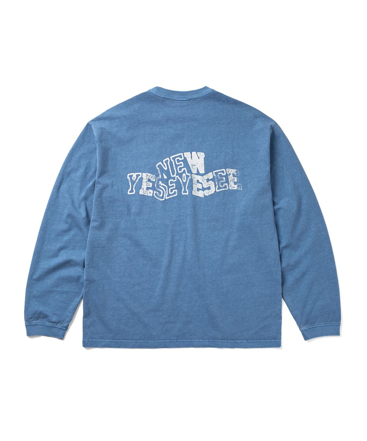 예스아이씨(YESEYESEE) YESEYESEE X NEWERA Dyed Arch Tee Blue