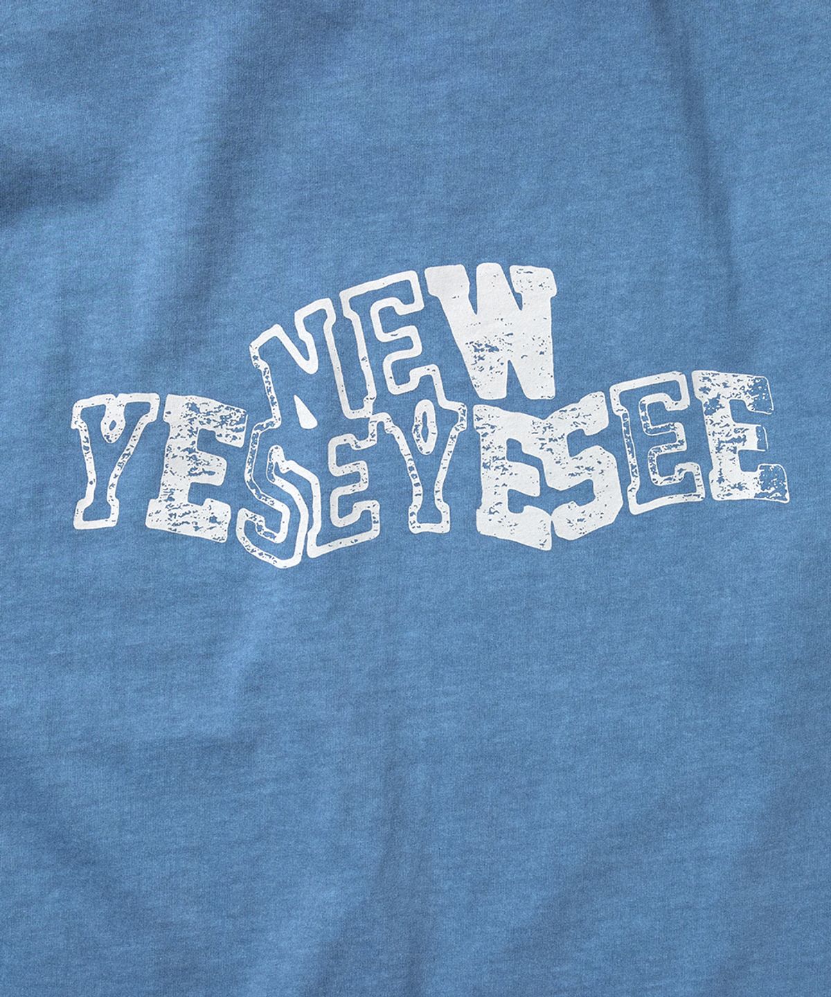 예스아이씨(YESEYESEE) YESEYESEE X NEWERA Dyed Arch Tee Blue