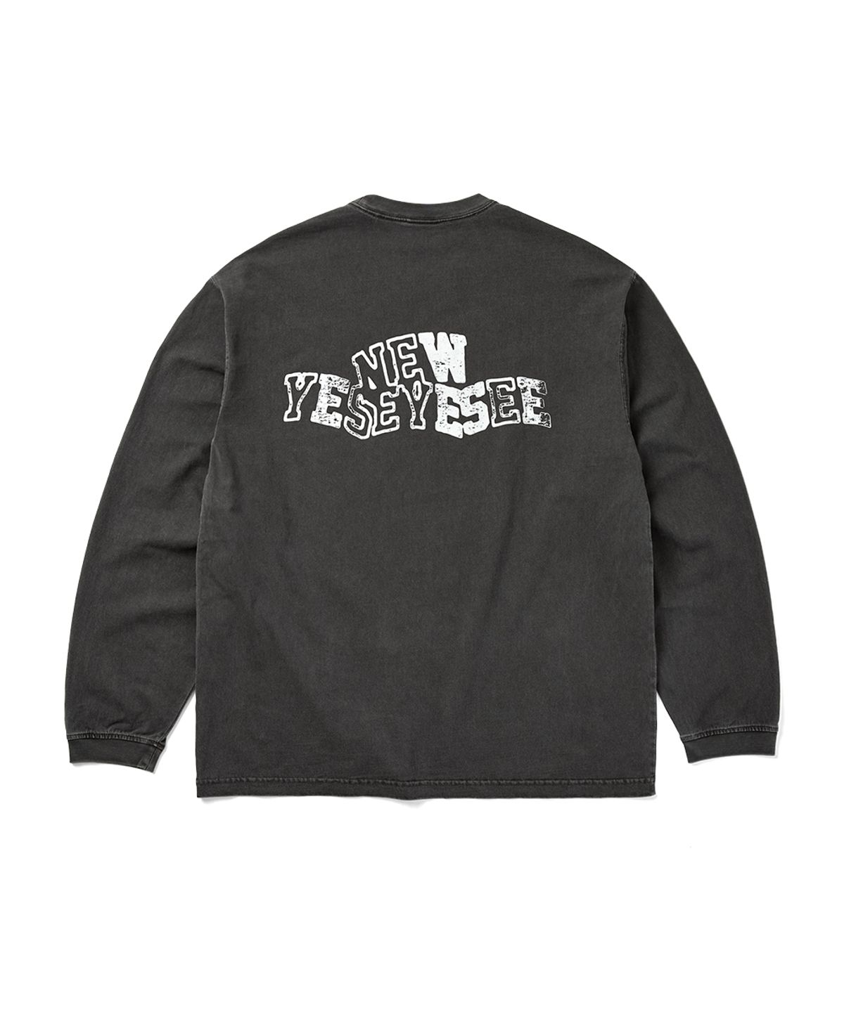 예스아이씨(YESEYESEE) YESEYESEE X NEWERA Dyed Arch Tee Charcoal