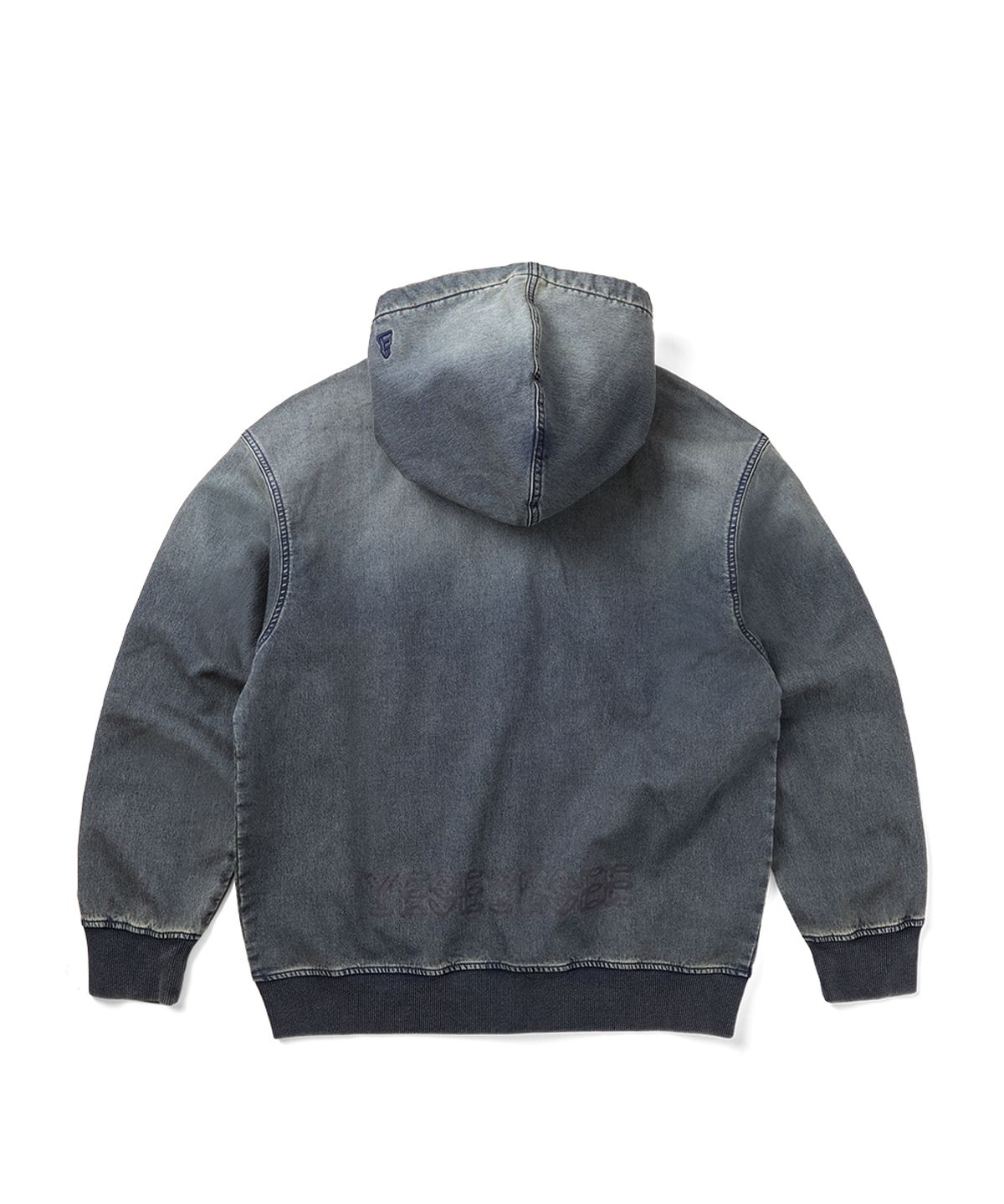 예스아이씨(YESEYESEE) YESEYESEE X NEWERA Washed Zip up Hoodie Indigo