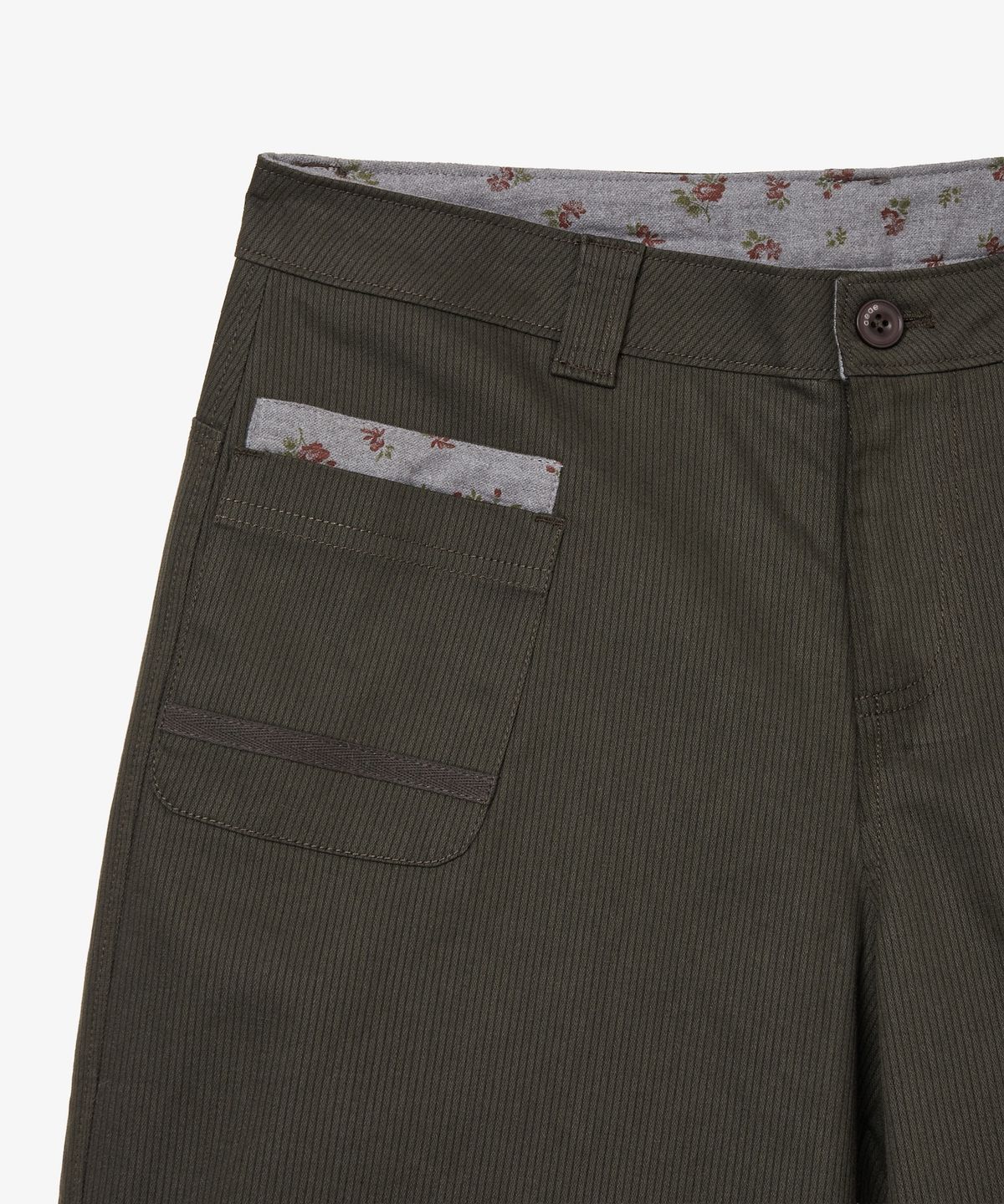 에이이에이이(AEAE) ANKLE MEDIUM PANTS [CHARCOAL]