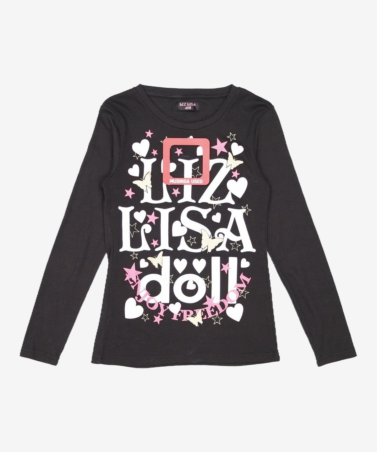 리즈 리사(LIZ LISA) 긴소매 티셔츠 FREE