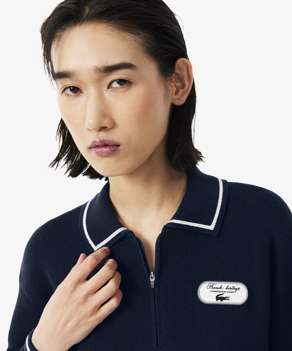 라코스테(LACOSTE) 여성 테니스 헤리티지 스웨터 AF6793-56N 166