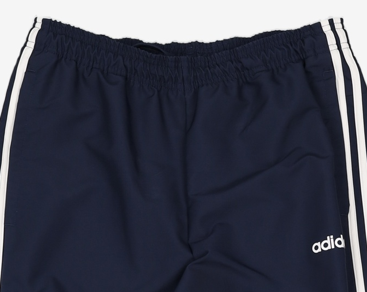 아디다스(ADIDAS) 에센셜 3S 윈드 팬츠 - 네이비:화이트 / DU0453 L