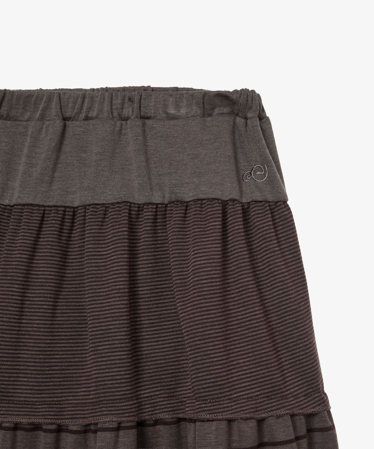 에이이에이이(AEAE) TIERED FRILL SKIRT [PURPLE]