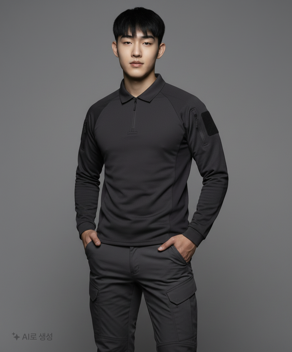 헬리콘텍스(HELIKONTEX) 레인지 폴로 셔츠 블랙 XL