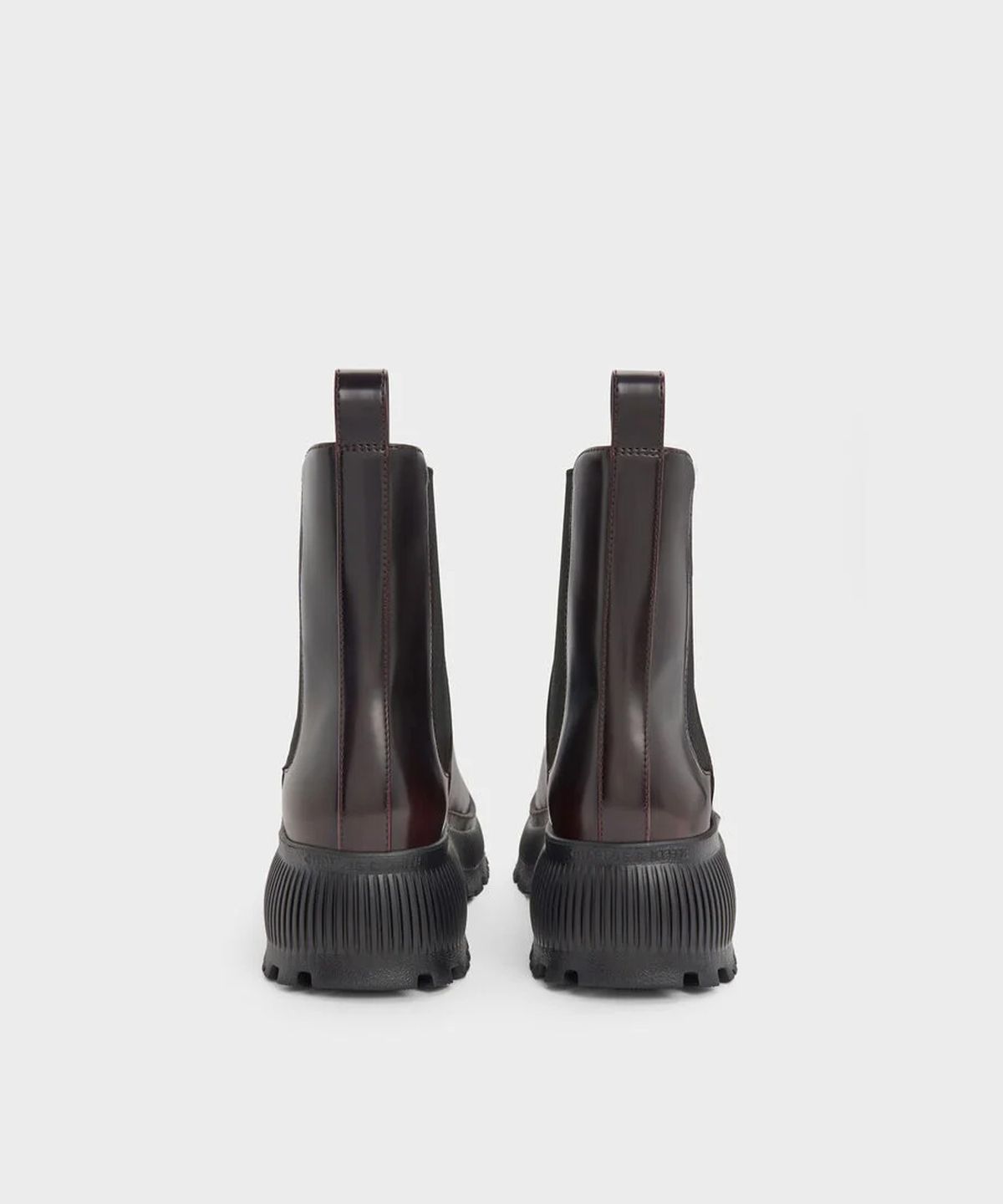 찰스앤키스(CHARLES & KEITH) 다라 리지드 솔 앵클 부츠 2colors CK1-90360442
