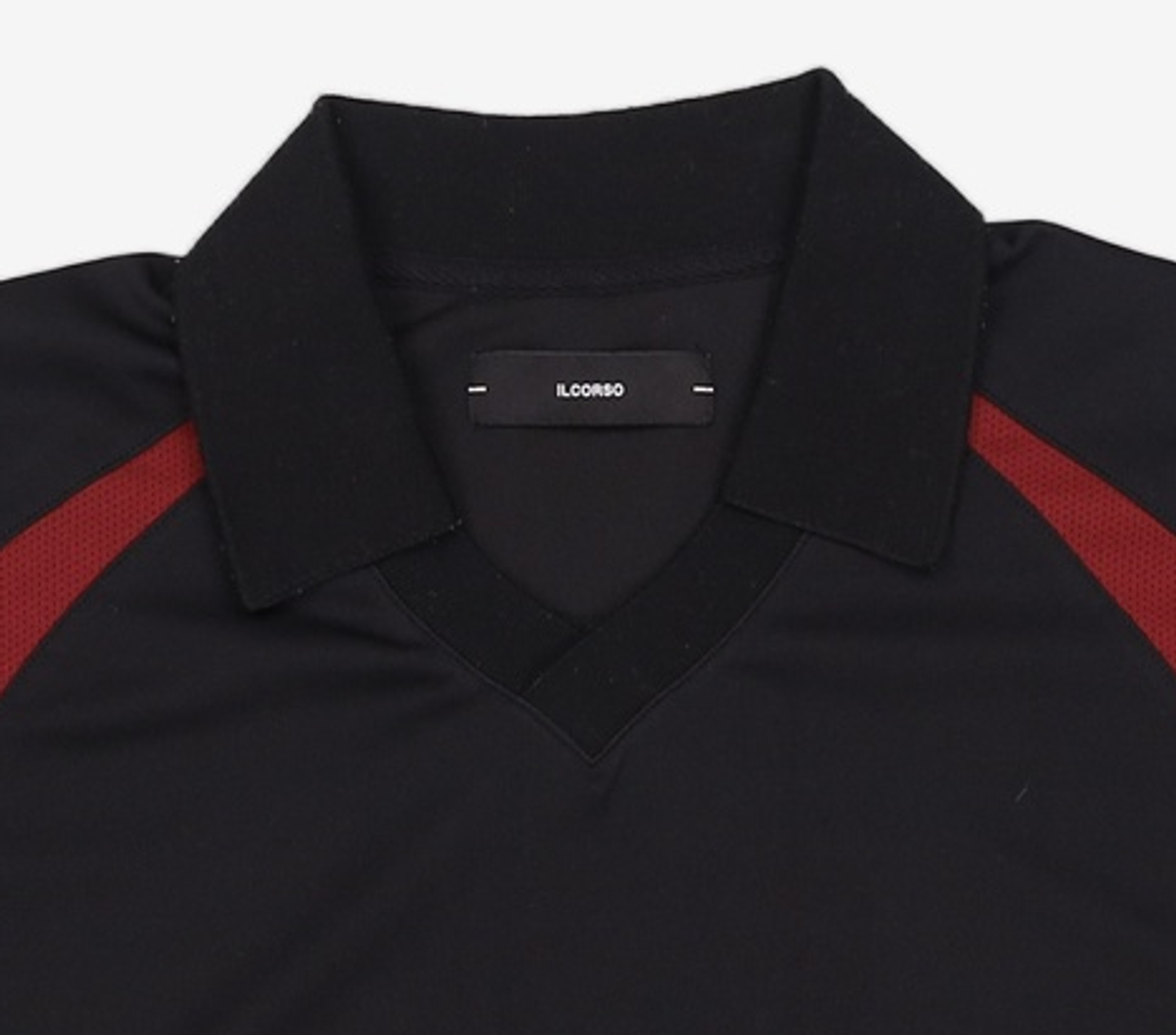 일꼬르소(IL CORSO) [COOL MAX] 사커 져지 반팔 티셔츠 블랙 IETS3F602BK L