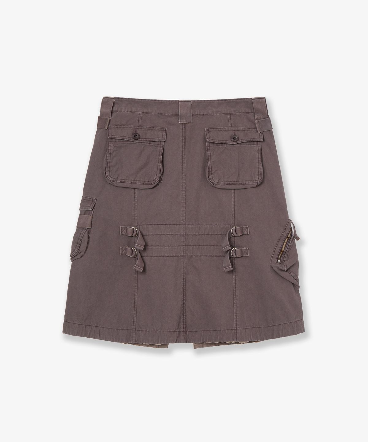에이이에이이(AEAE) UTILITY WORK SKIRT [PURPLE]