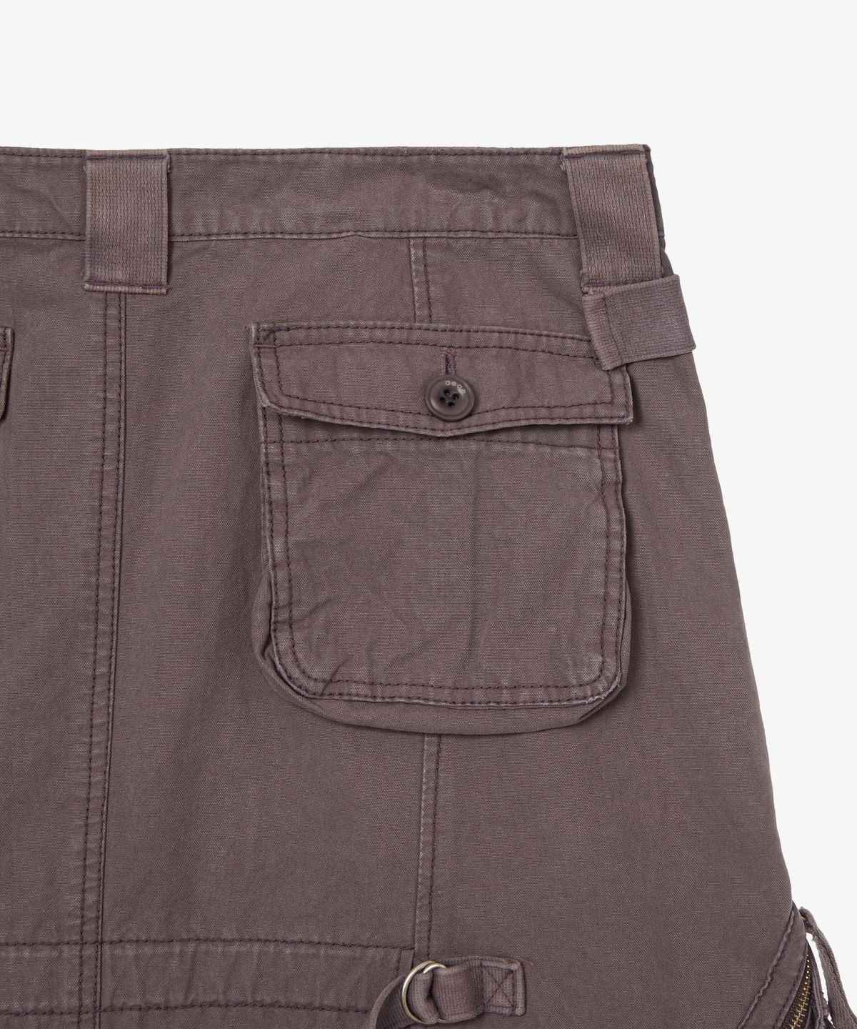 에이이에이이(AEAE) UTILITY WORK SKIRT [PURPLE]