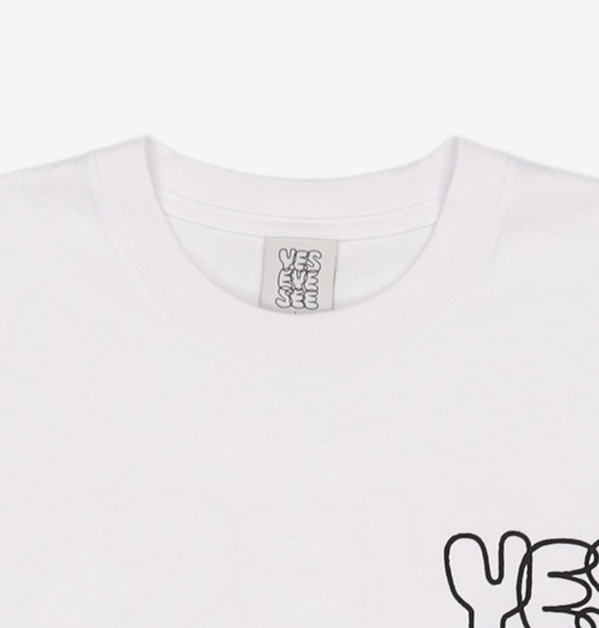 예스아이씨(YESEYESEE) C-Logo Tee Blue L
