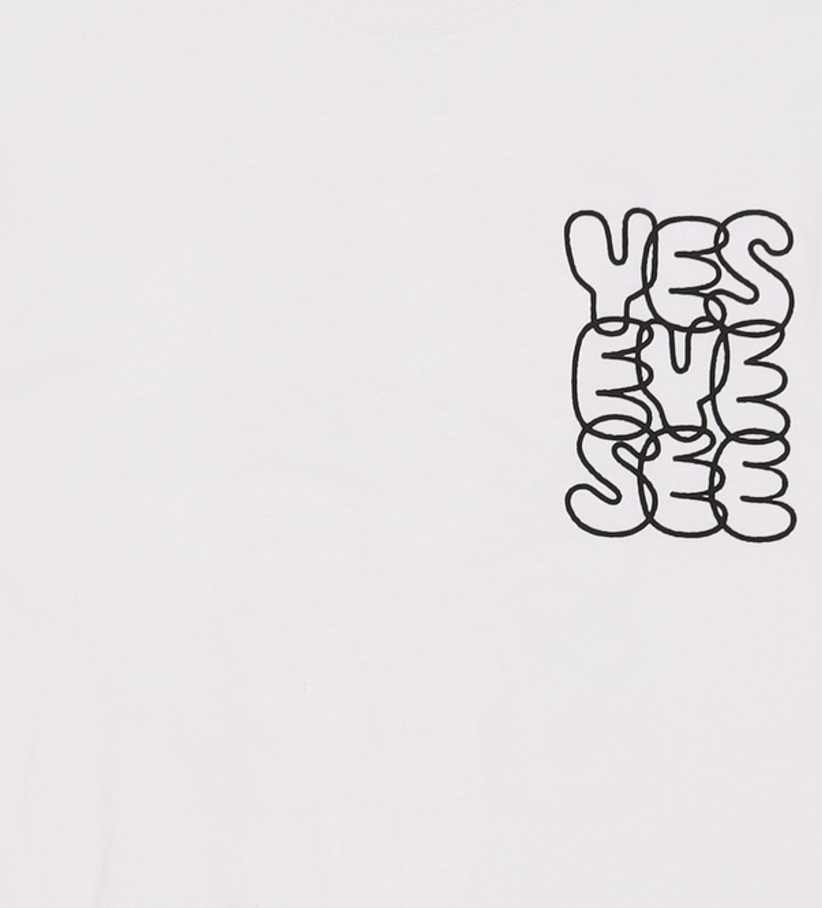 예스아이씨(YESEYESEE) C-Logo Tee Blue L