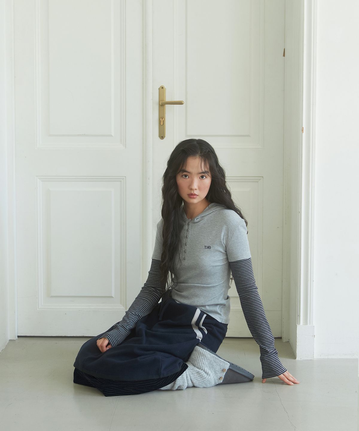 데프가먼츠(DEFGARMENTS) FLEECE BALLOON SKIRT [2COLOR]