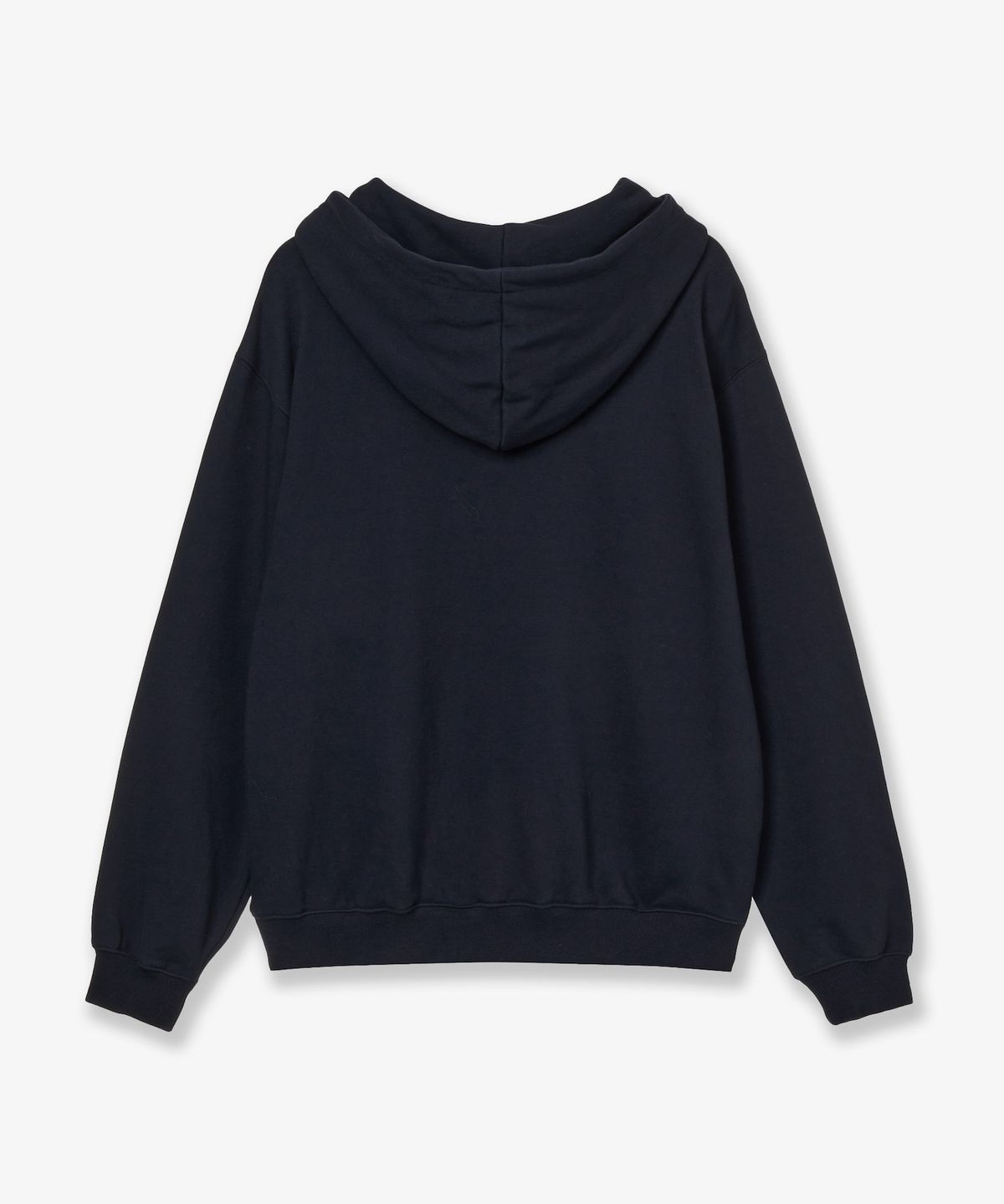 에이이에이이(AEAE) APPLIQUE FLOWER LOGO HOODIE [NAVY]