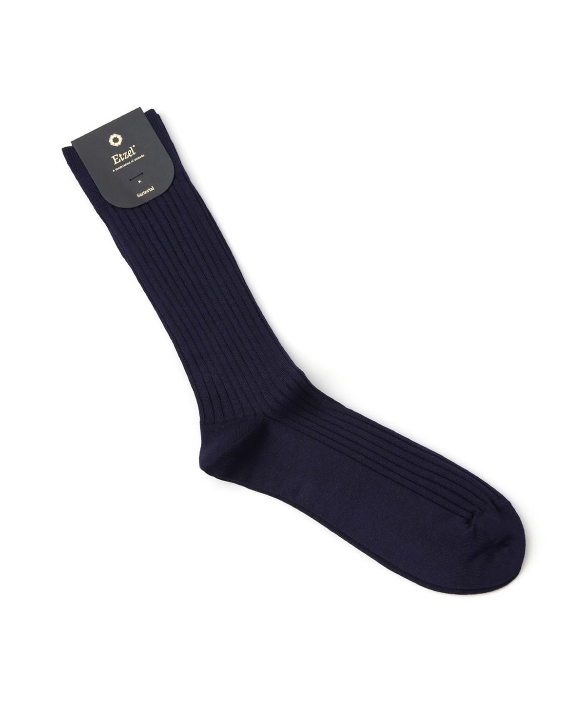에첼(ETZEL) ETS002 남성 프리미엄 실켓 립 정장 양말 EDGER: Premium Silket Rib (10 Colors)