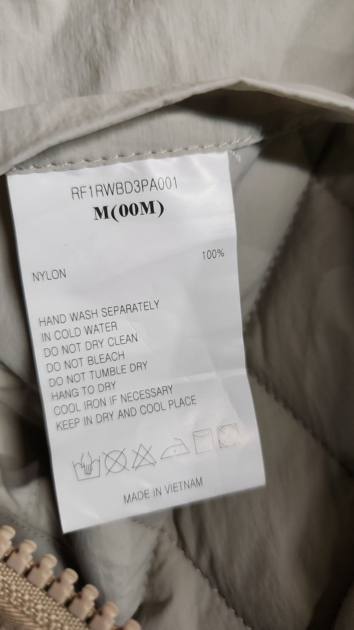 락피쉬웨더웨어(ROCKFISH WEATHERWEAR) 3-LAYER WEATHER COAT & PADDING VEST SET - BEIGE M
