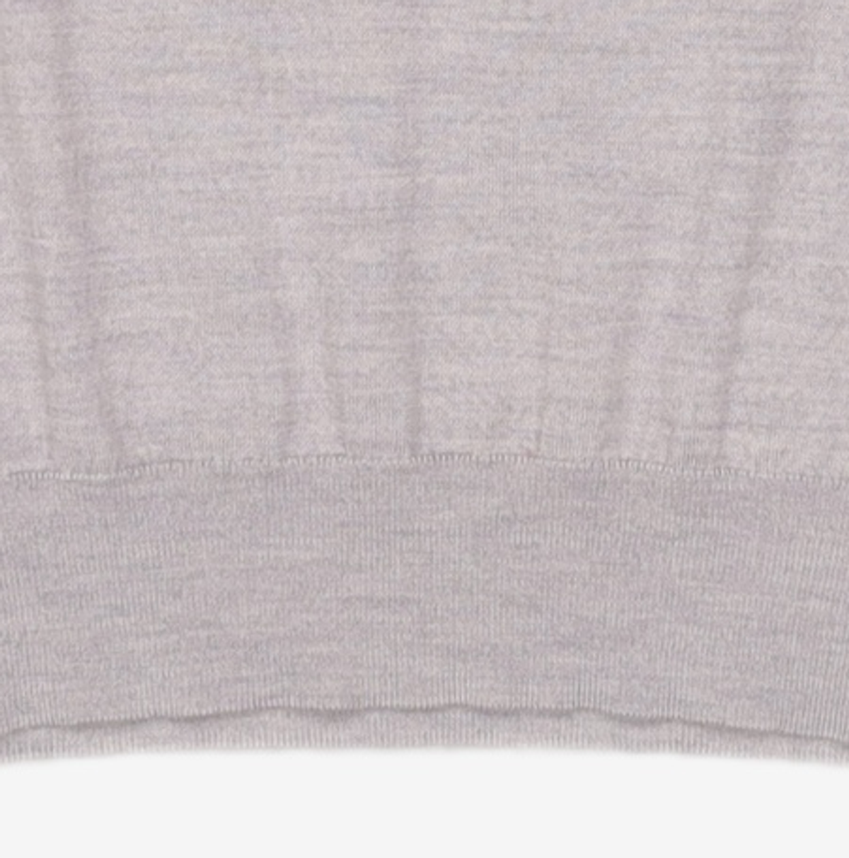 코텔로(KOTELO) Wool Simbol Point Highneck Halfsleeve Pullover  Blue Grey S