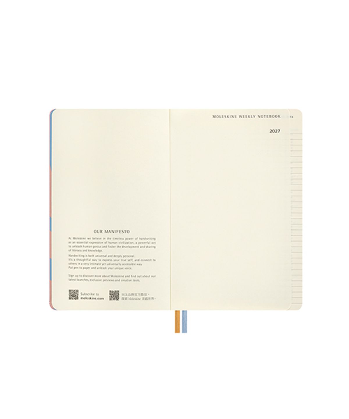 몰스킨(MOLESKINE) [26앨리스]위클리/핑크 하드 L