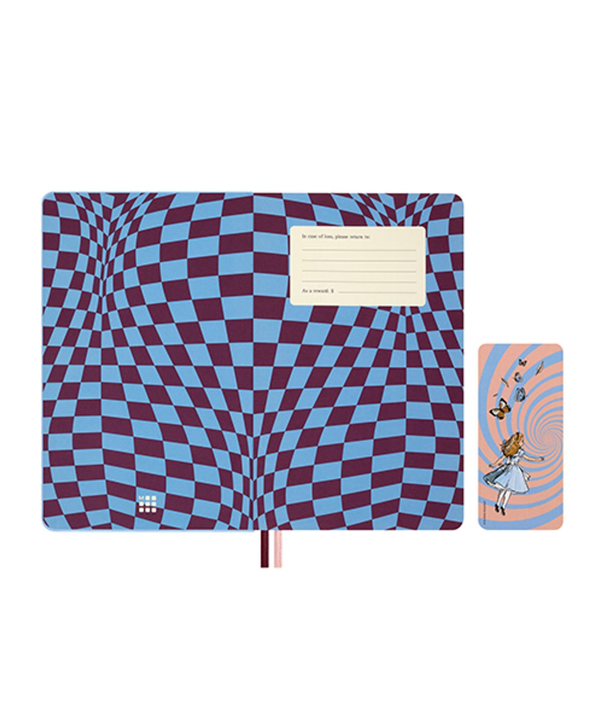 몰스킨(MOLESKINE) [26앨리스]데일리/블루 하드 L