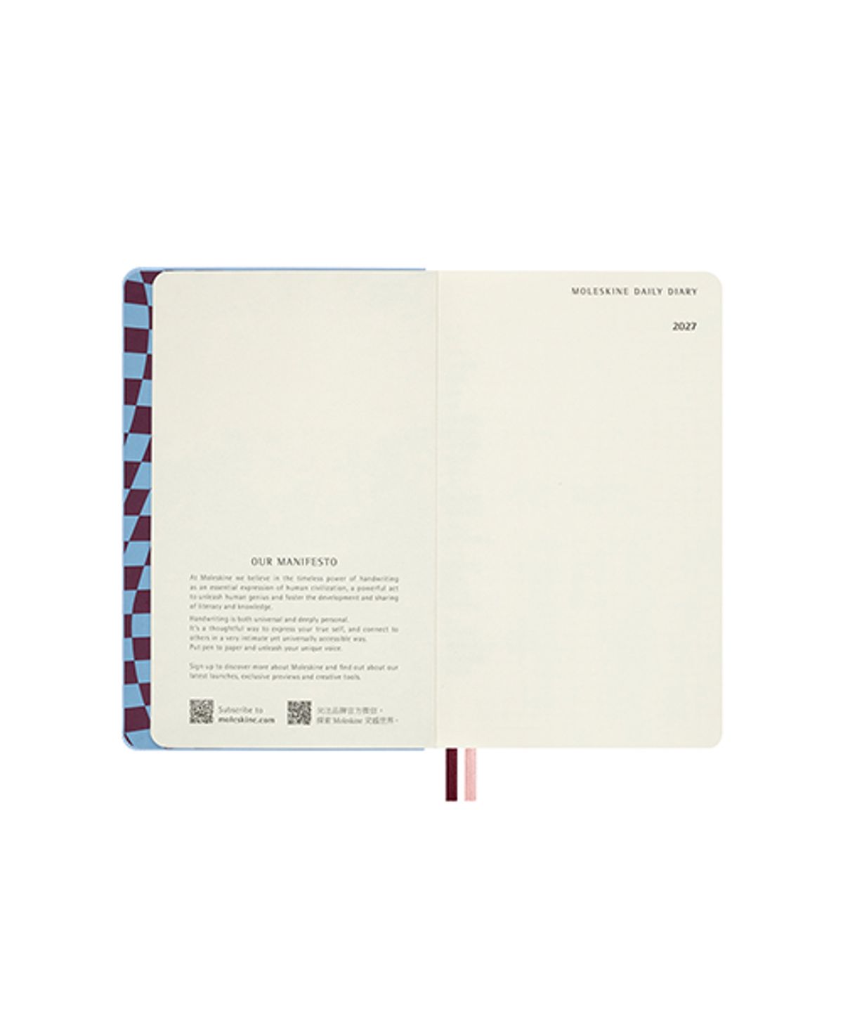 몰스킨(MOLESKINE) [26앨리스]데일리/블루 하드 L