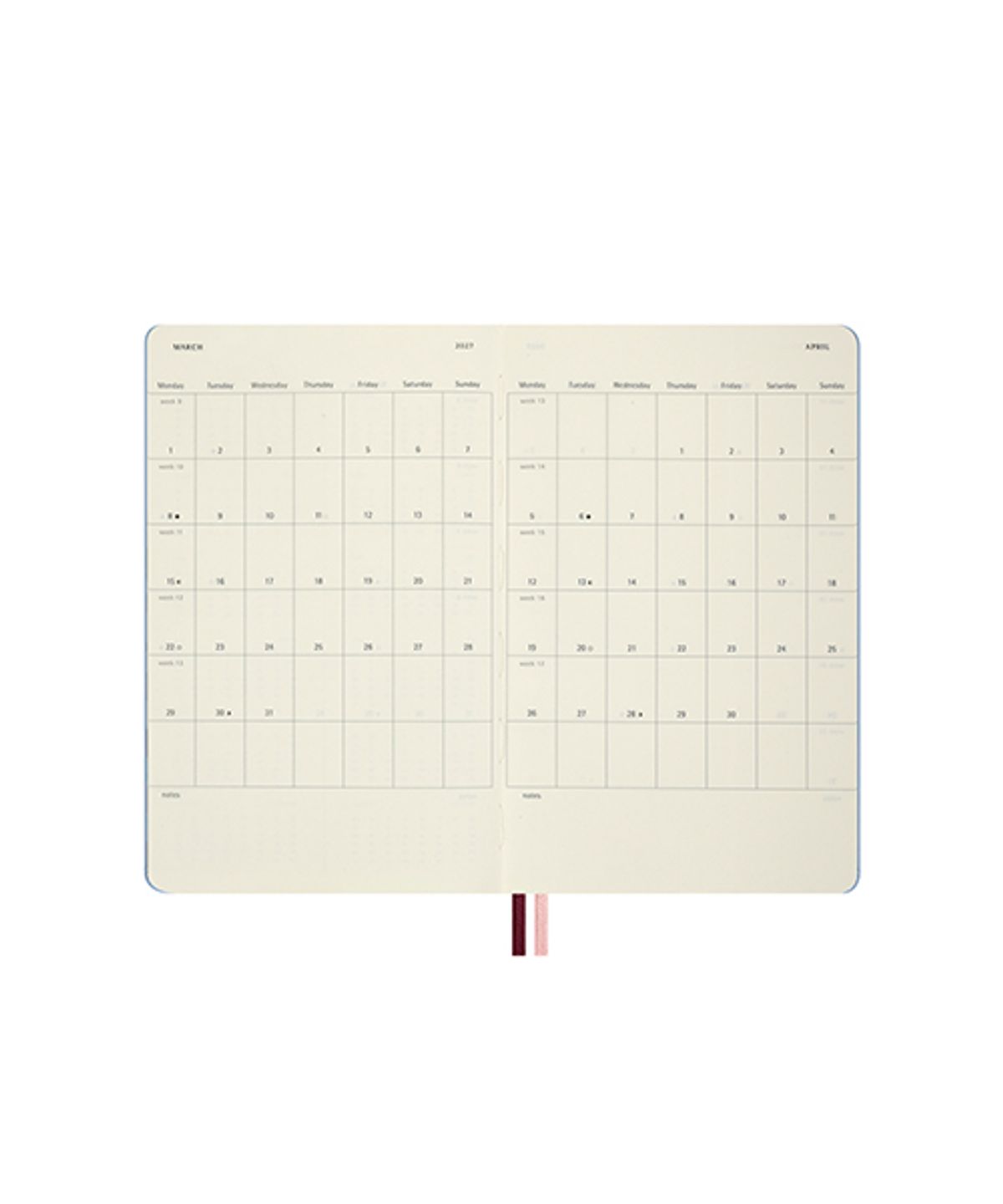 몰스킨(MOLESKINE) [26앨리스]데일리/블루 하드 L