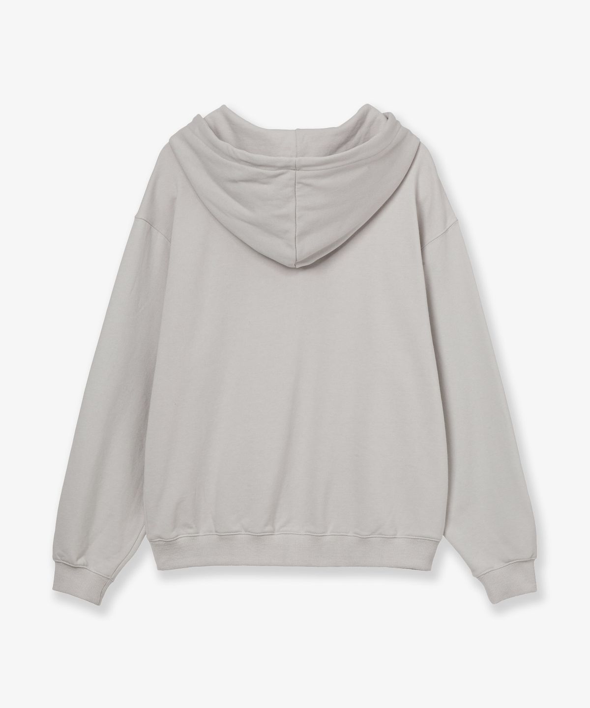 에이이에이이(AEAE) APPLIQUE FLOWER LOGO HOODIE [ASH]