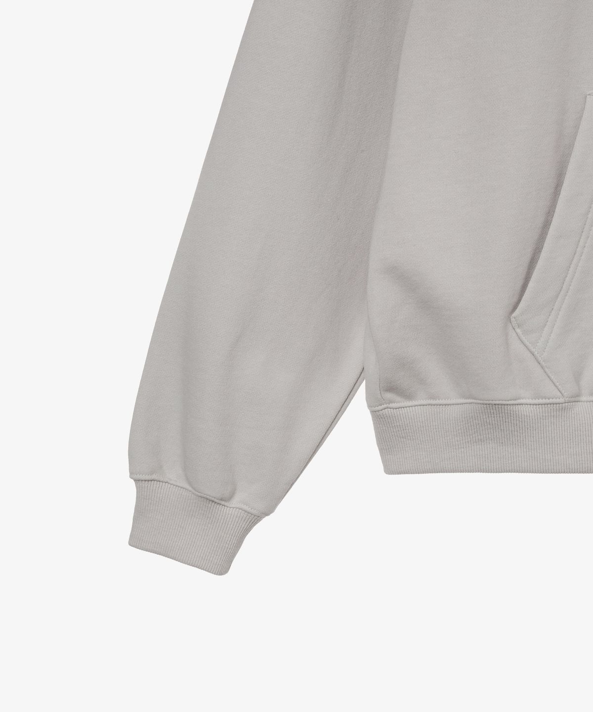 에이이에이이(AEAE) APPLIQUE FLOWER LOGO HOODIE [ASH]