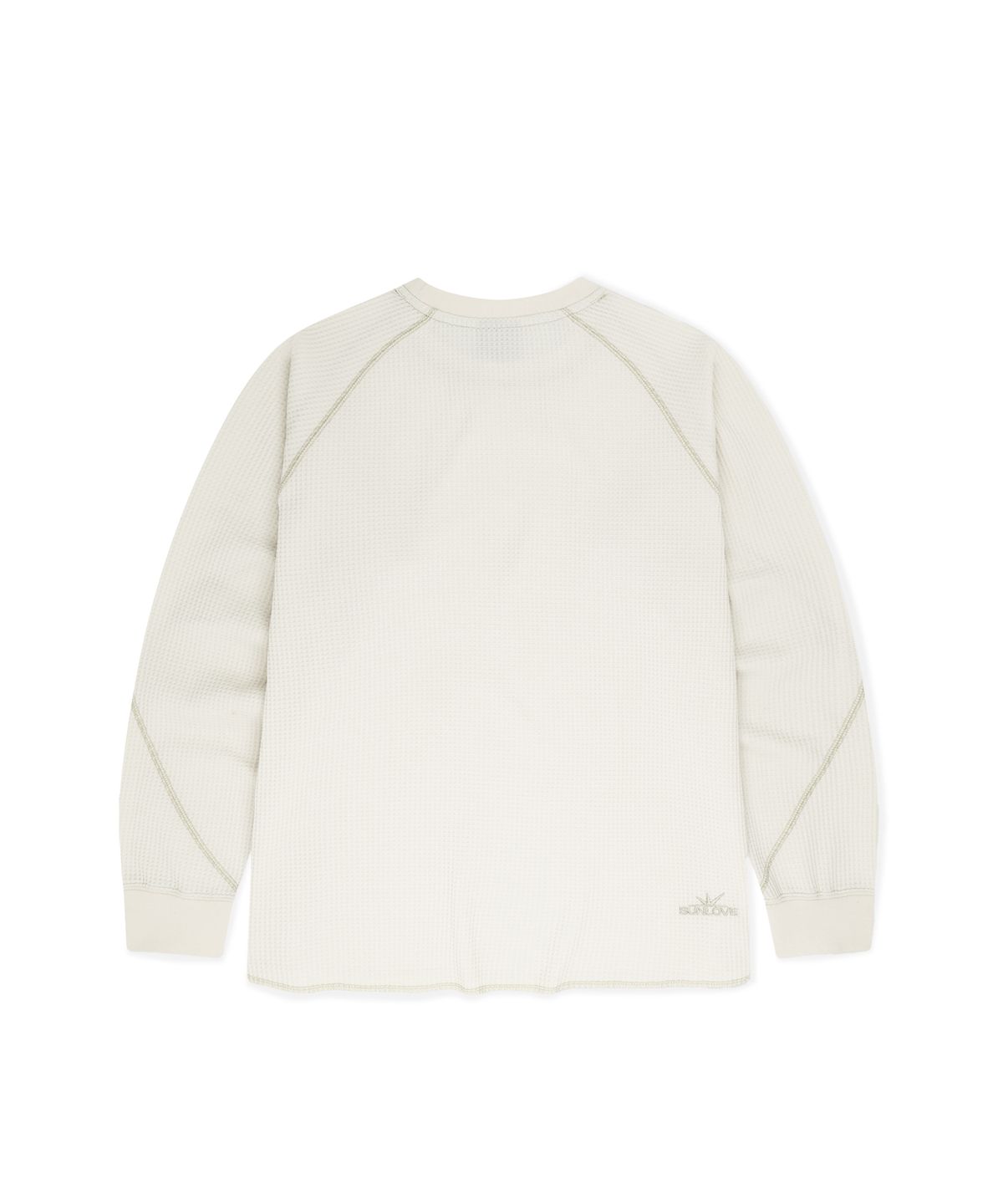 썬러브투어(SUNLOVETOUR) Aero Waffle LS Tee Ivory