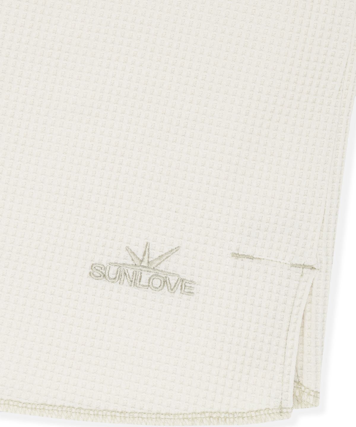 썬러브투어(SUNLOVETOUR) Aero Waffle LS Tee Ivory