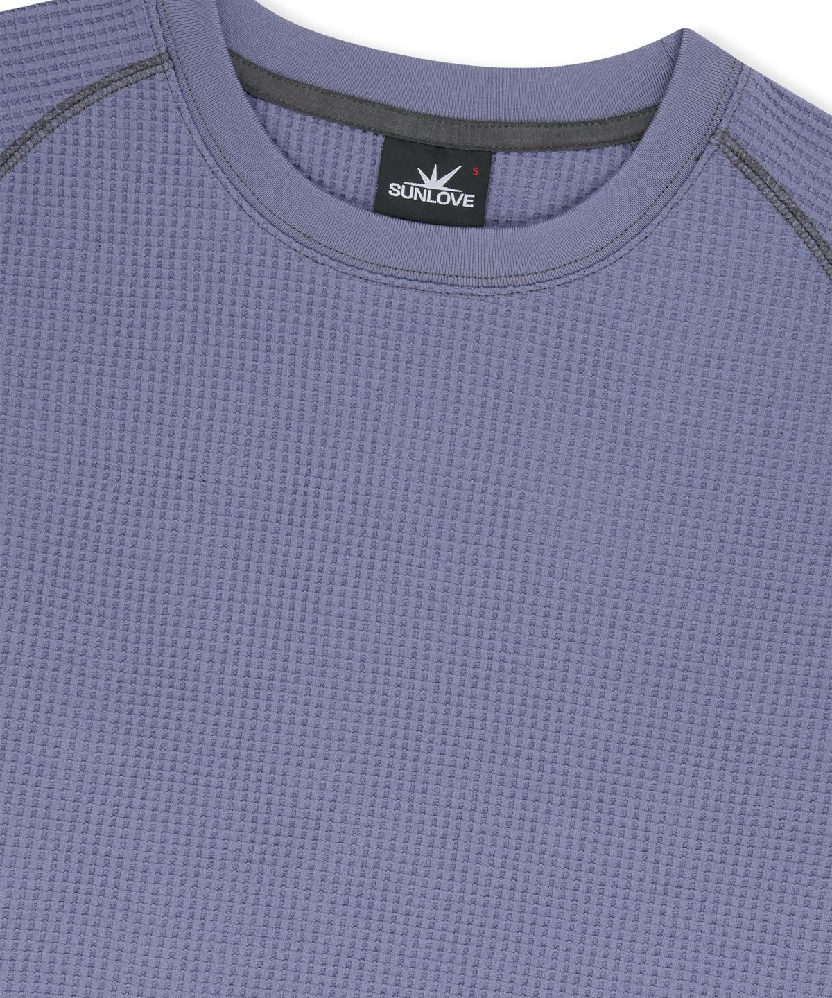 썬러브투어(SUNLOVETOUR) Aero Waffle LS Tee Purple