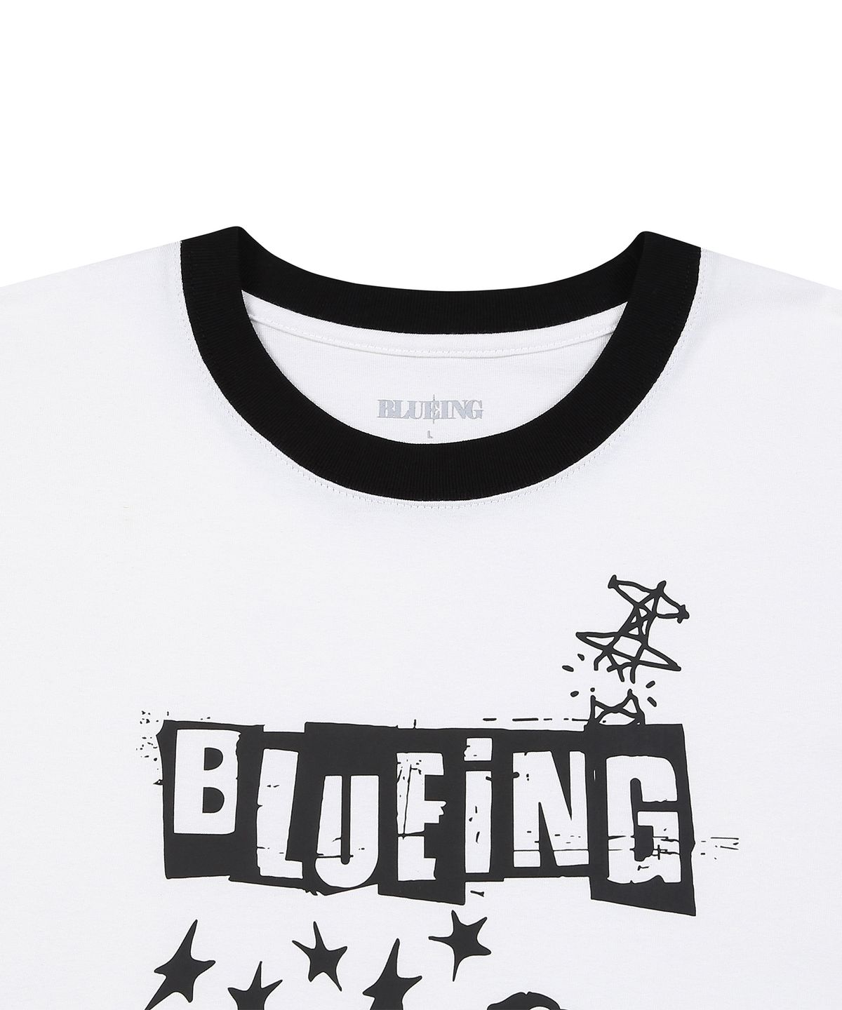 블루잉(BLUEING) BLUEING OCCULT CLUB LONG SLEEVE [WHITE]