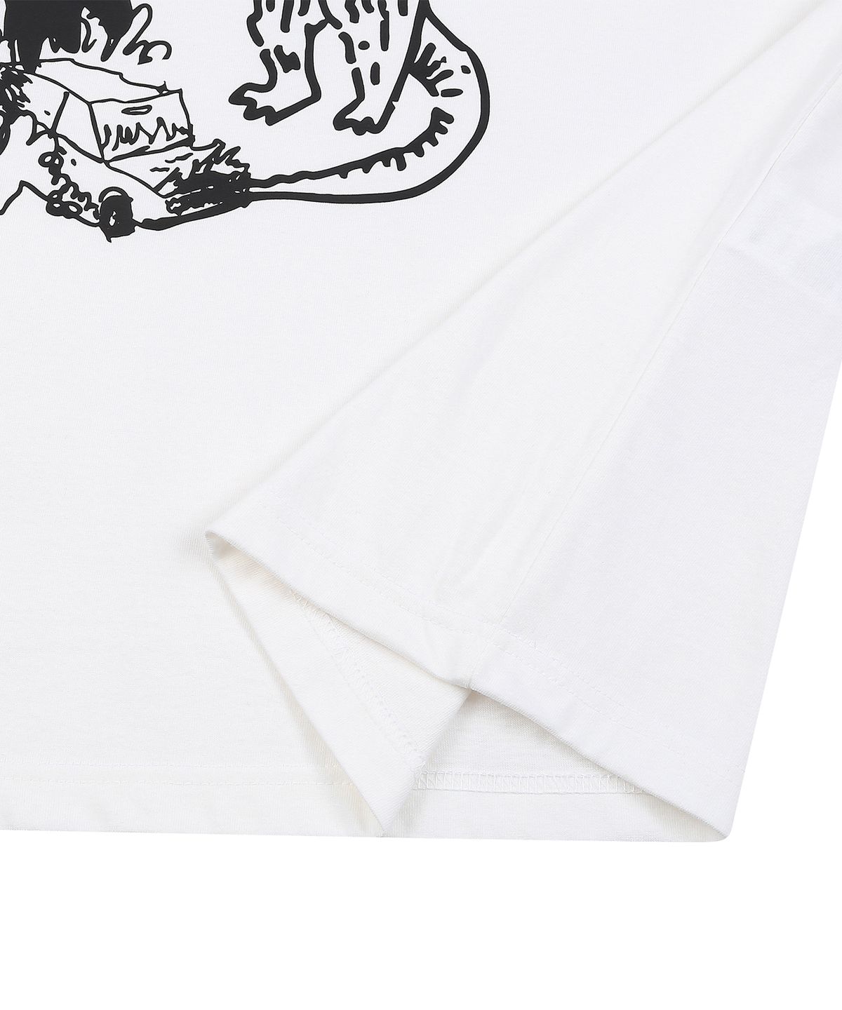 블루잉(BLUEING) BLUEING OCCULT CLUB LONG SLEEVE [WHITE]