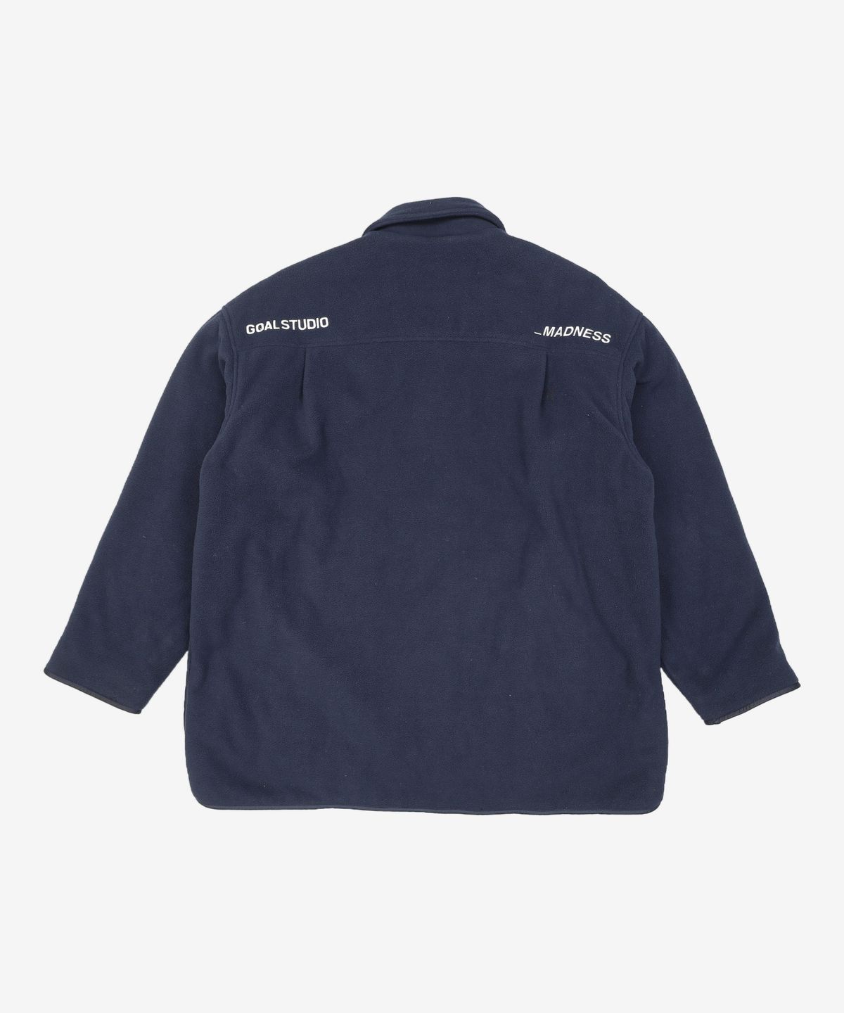 골스튜디오(GOALSTUDIO) OVERSIZED FLEECE SHIRTS JACKET - BLACK L