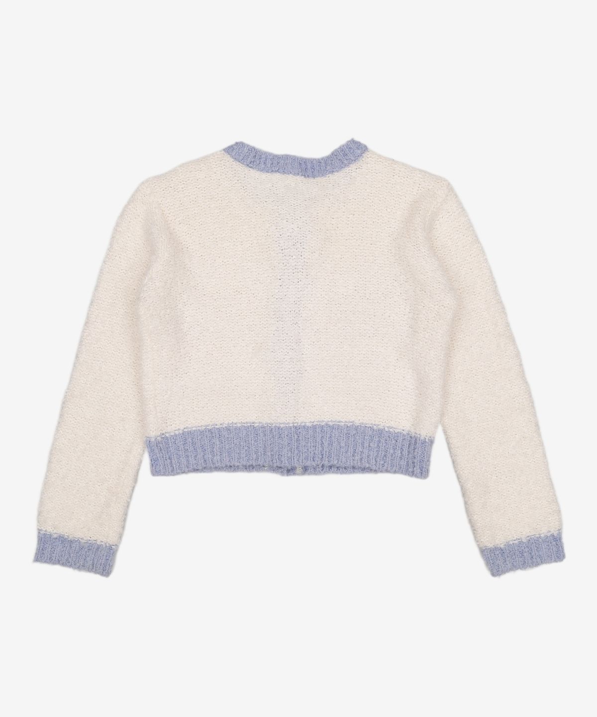 미쏘(MIXXO) 배색 부클 가디건 MIWCKCV21T S