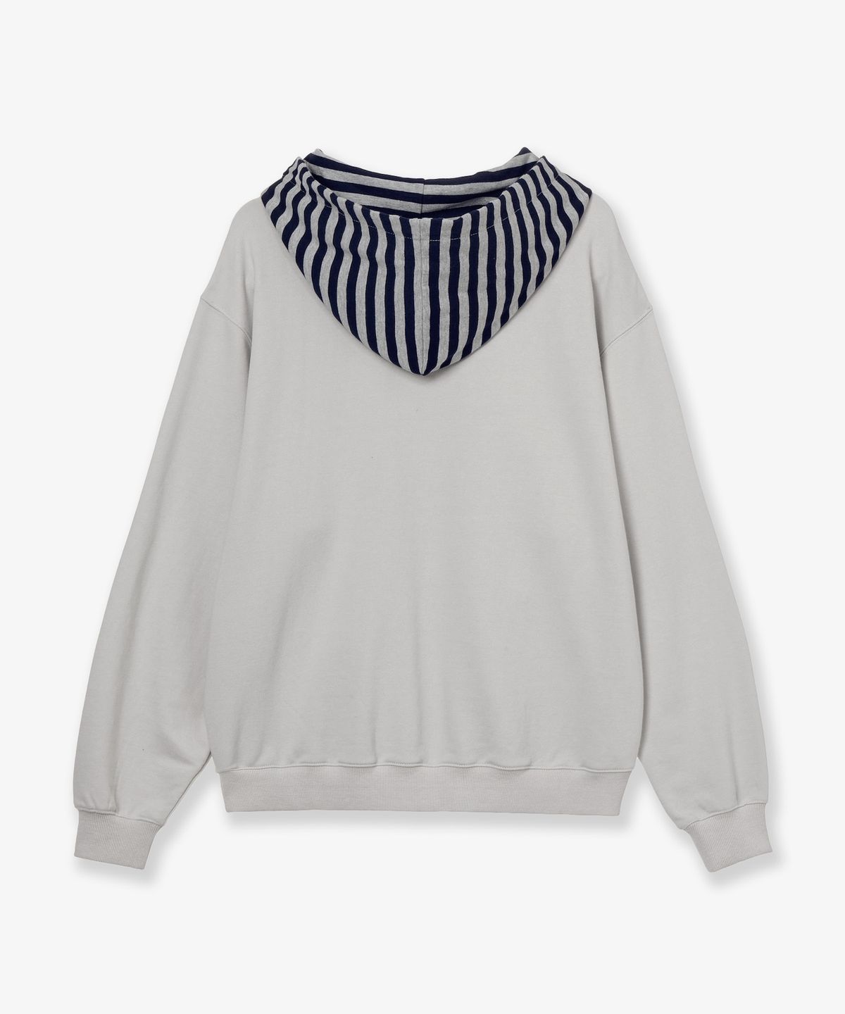에이이에이이(AEAE) WEB LOGO LOOSED HOODIE [ASH]