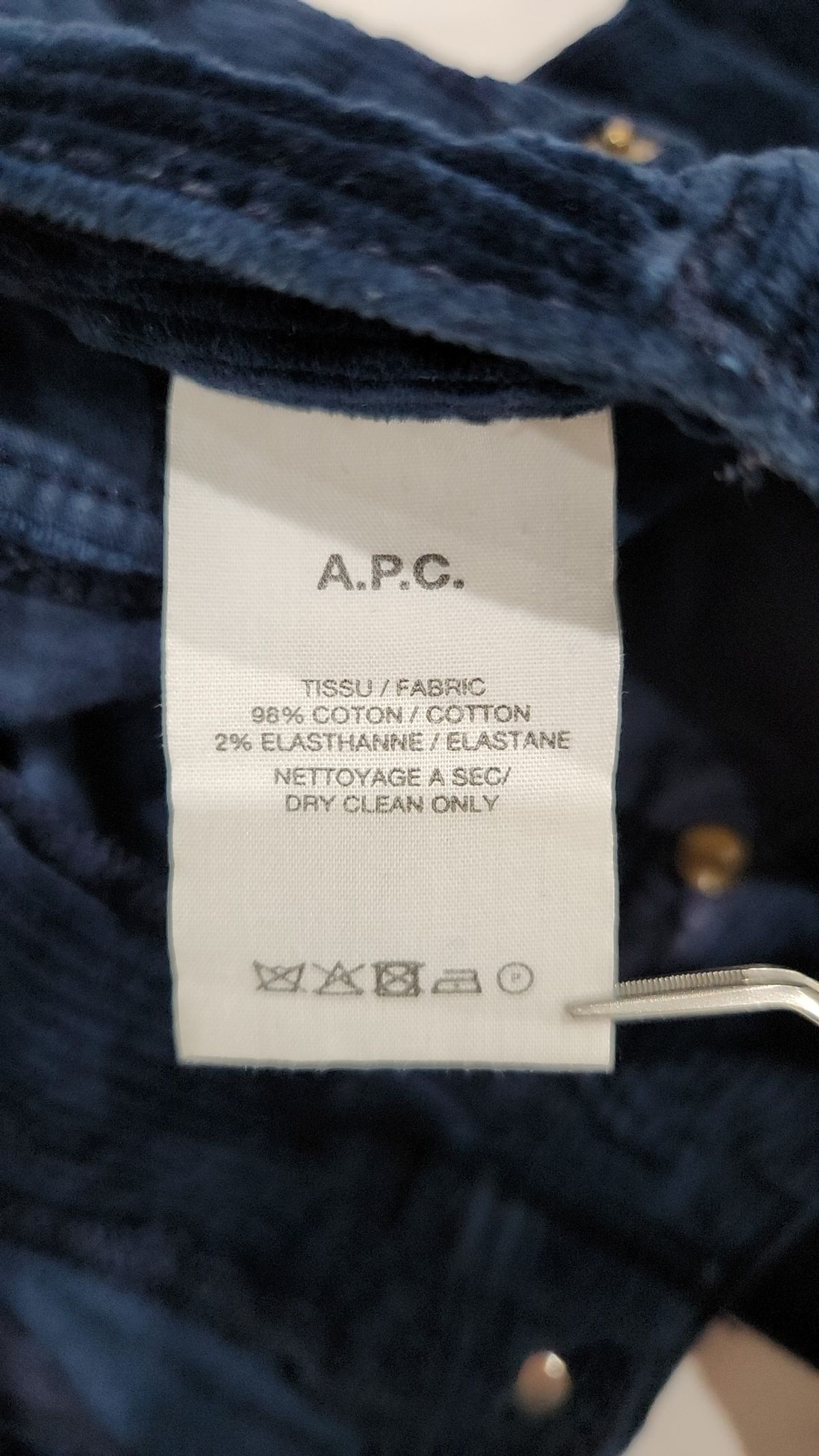 아페쎄(A.P.C.) 코튼 팬츠 26