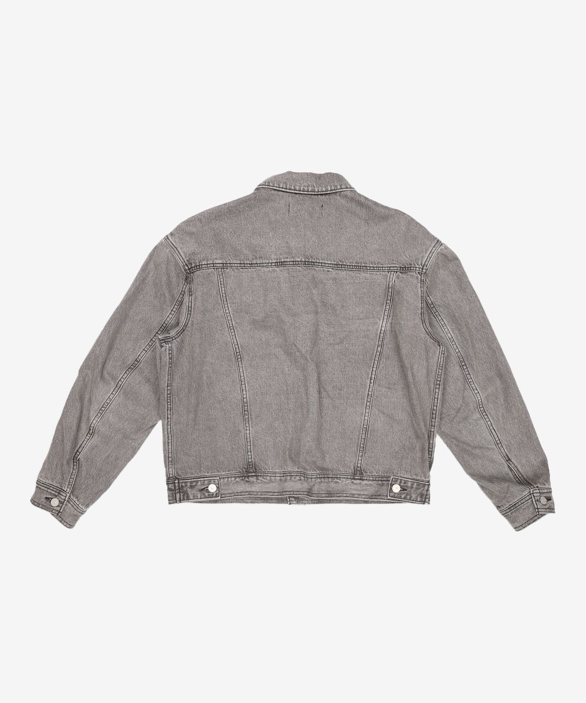 86로드(86ROAD) SOLID WASHING DENIM TRUCKER GREY L