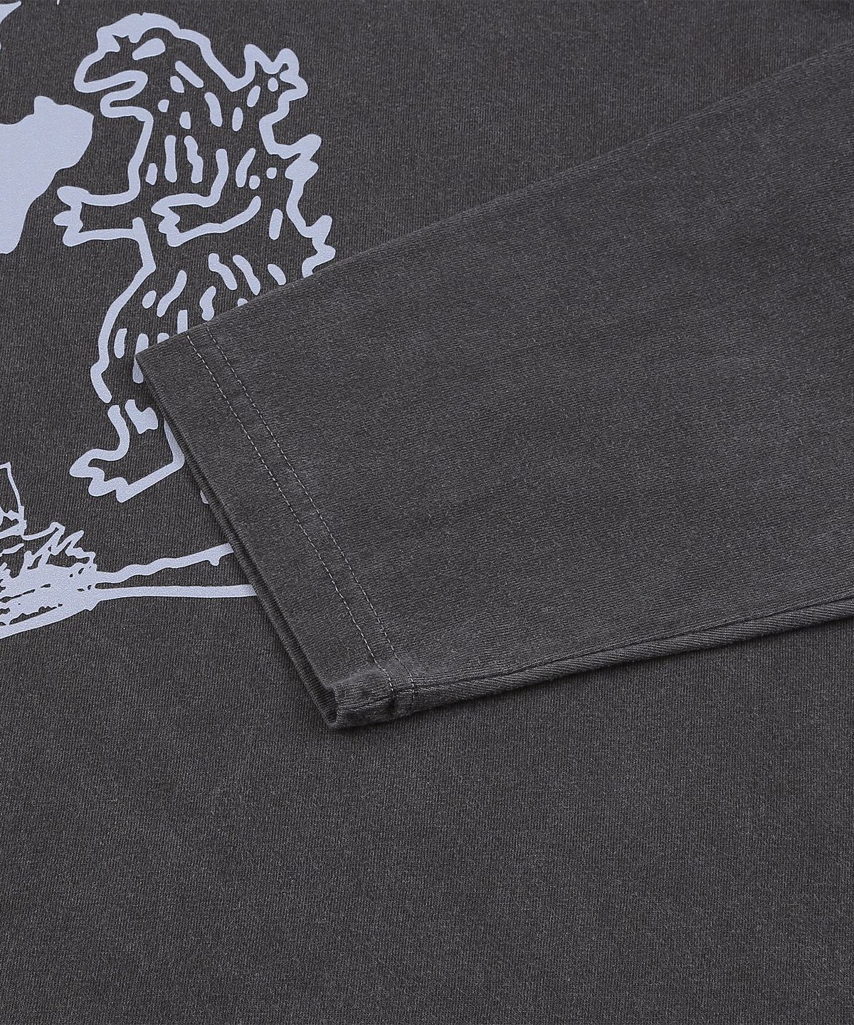 블루잉(BLUEING) BLUEING OCCULT CLUB LONG SLEEVE [PIGMERNT CHARCOAL]