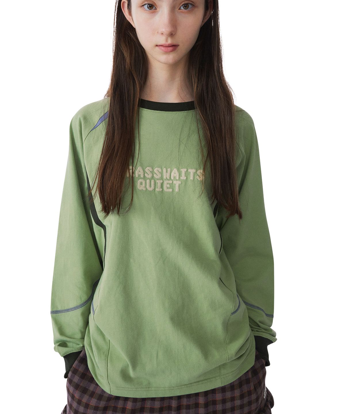 썬러브투어(SUNLOVETOUR) Quiet Training LS Tee Brown