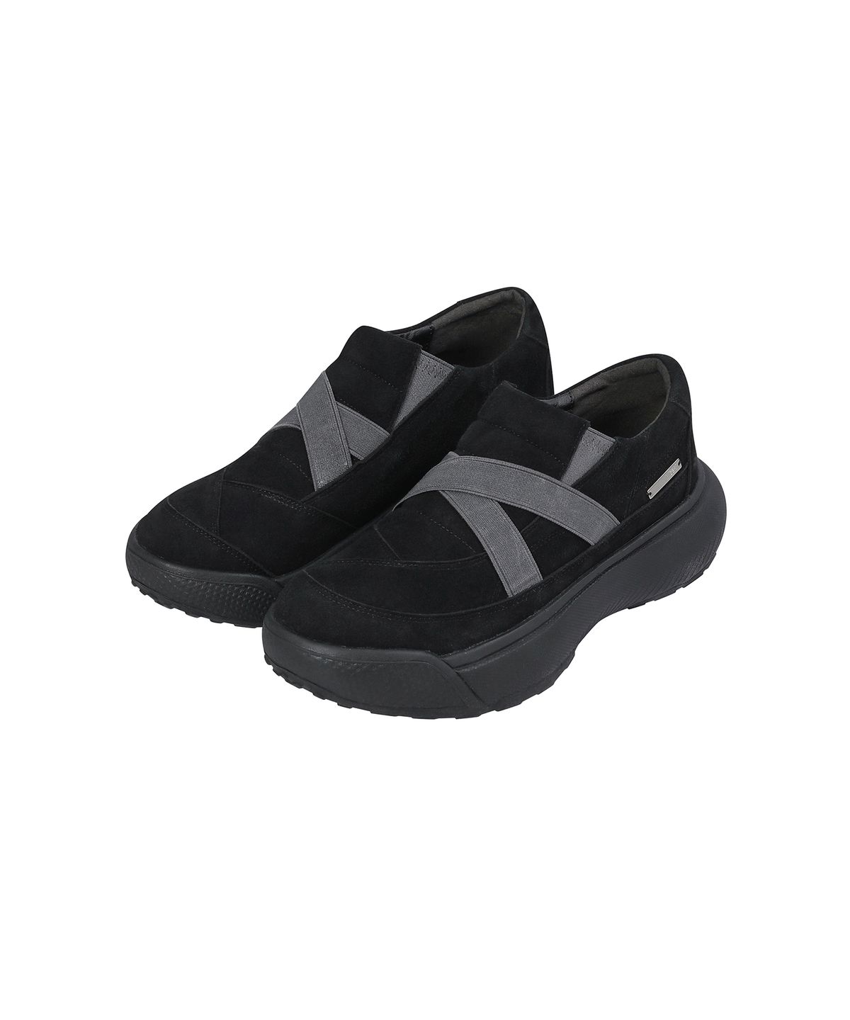 미세키서울(MISEKI SEOUL) Cut line band slip-on BLACK