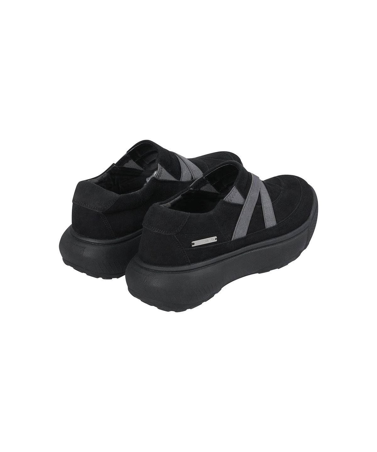 미세키서울(MISEKI SEOUL) Cut line band slip-on BLACK